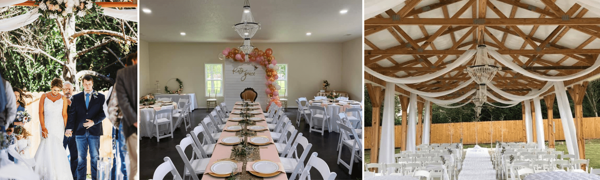 wedding venue collage 